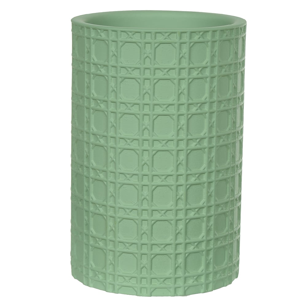 COPO EM POLIRESINA 11,2X7,4X7,4cm (VERDE MENTA)