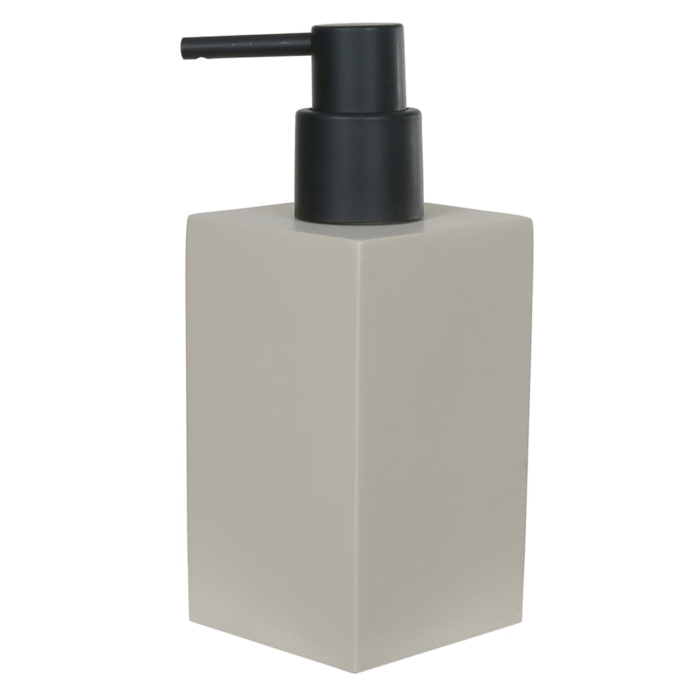 PORTA SABONETE POLIRESINA 290ml 16X6,4X6,4cm (BEGE)