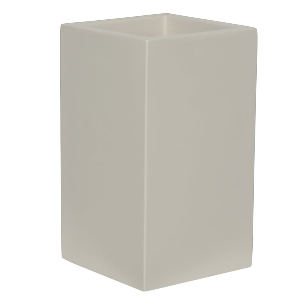 COPO EM POLIRESINA 11X6,6X6,6cm (BEGE)
