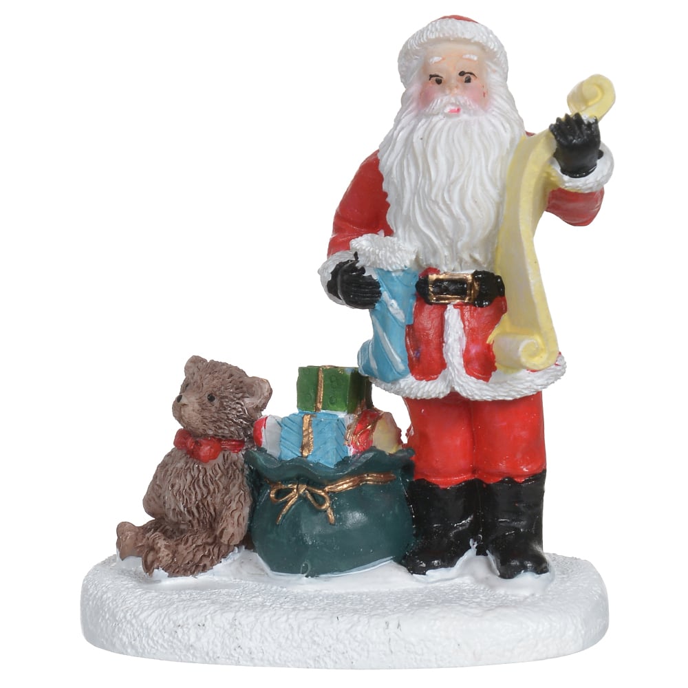 FIGURA NATAL PAPAI NOEL (COLORIDO) 7,3X6X3,3CM