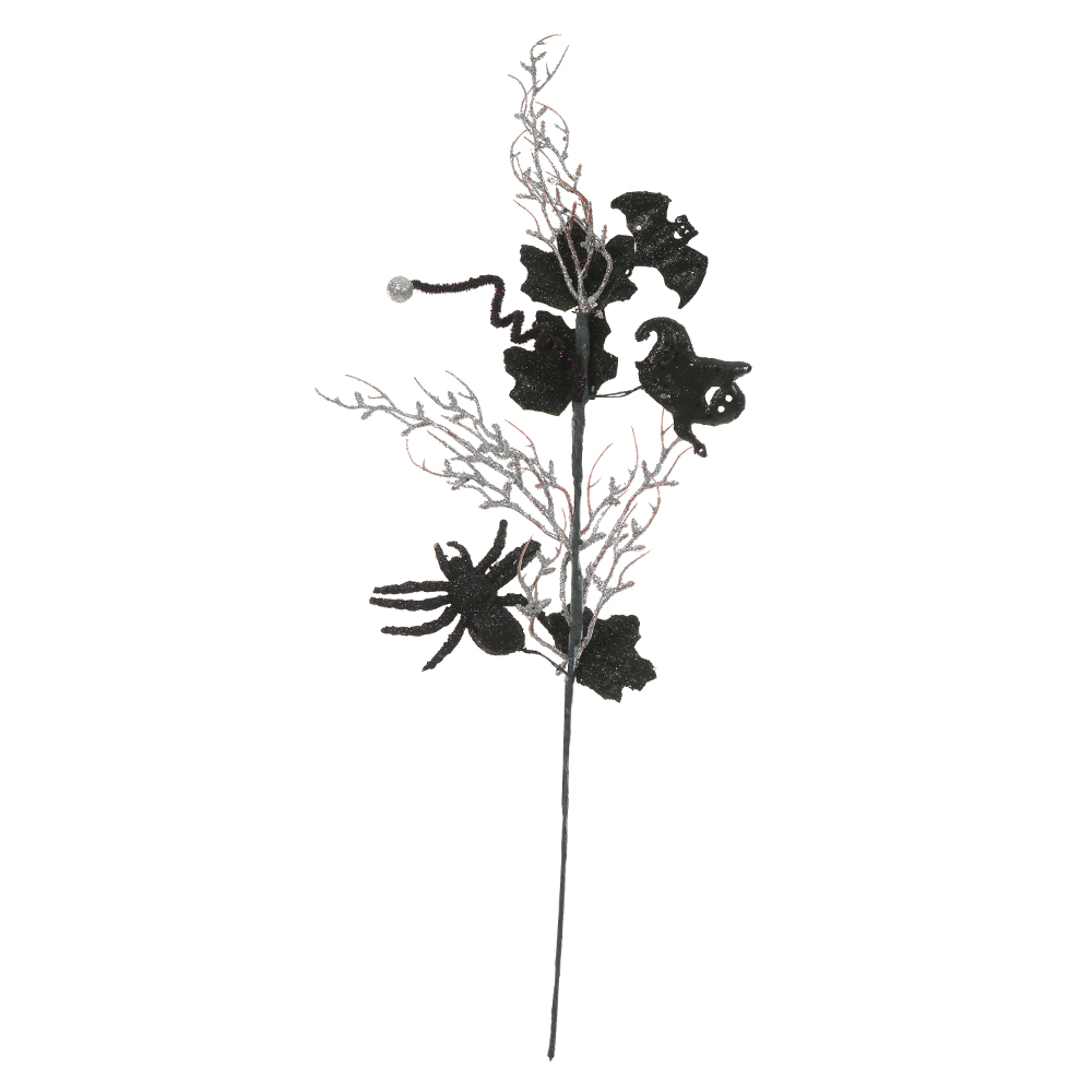 C.PICK ARANHA HALLOWEEN (PRETO) 80cm