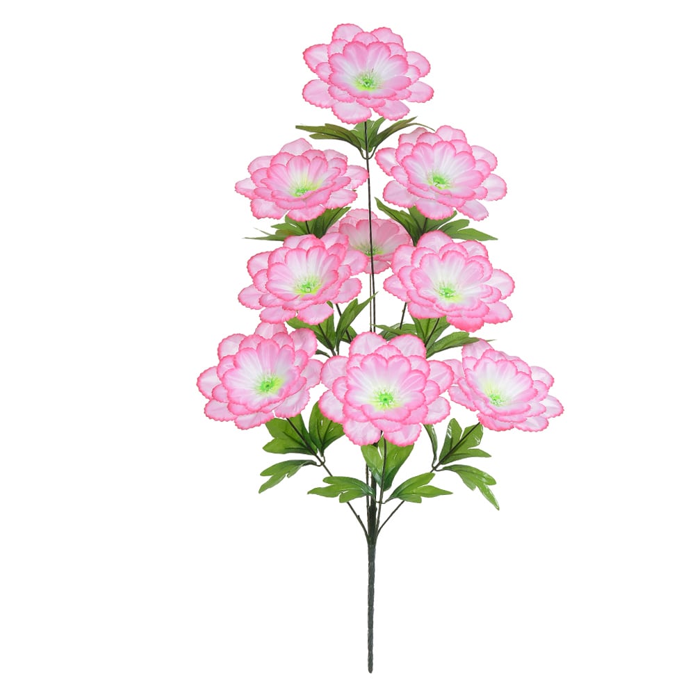 B.PEONIA X9 (ROSA) 75cm