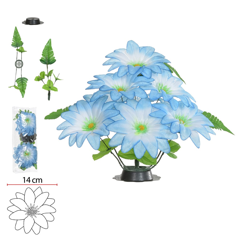 B.DALIA ARRANJO X9 (AZUL) 26cm