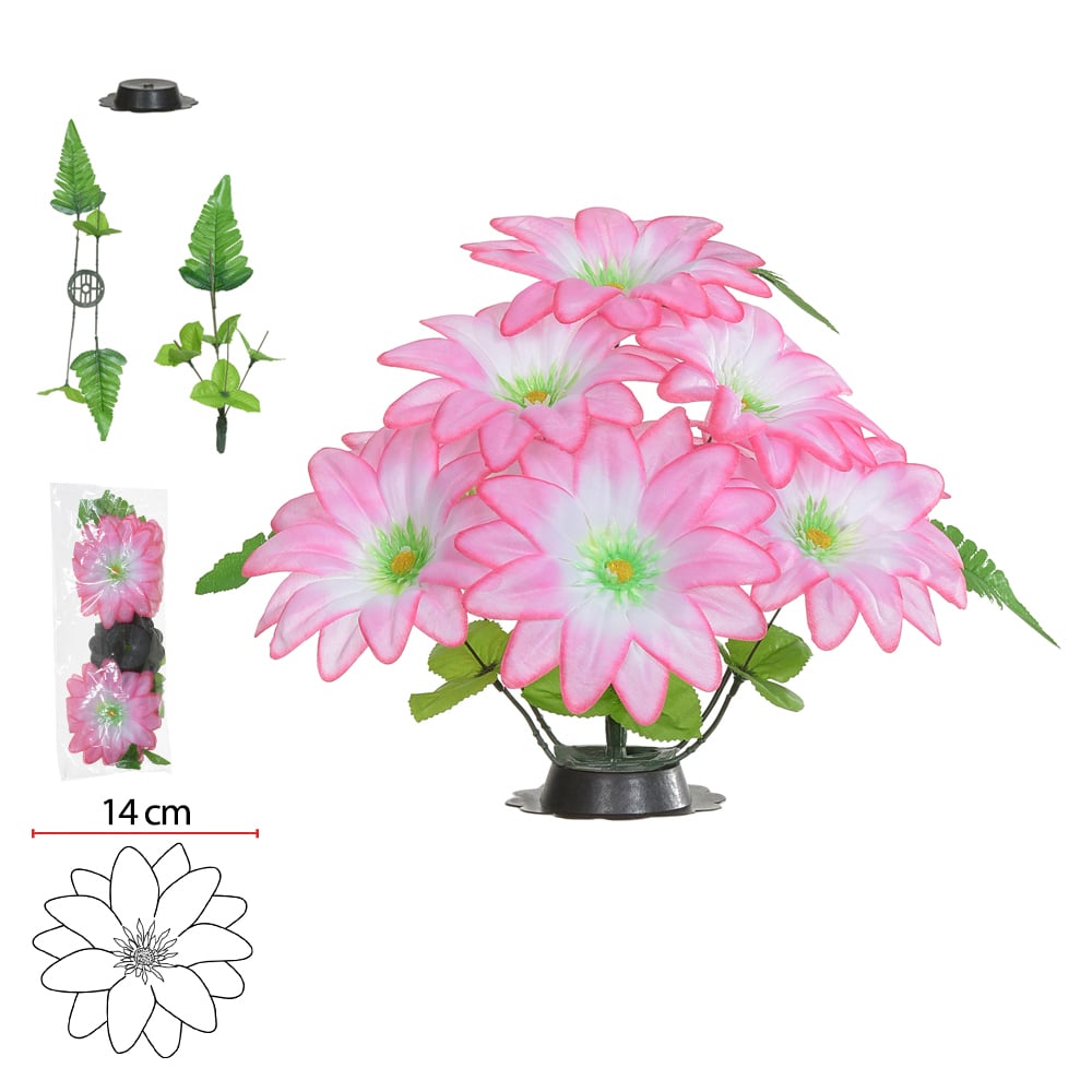 B.DALIA ARRANJO X9 (ROSA) 26cm
