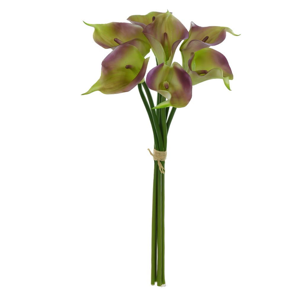 B.COPO LEITE RAMALHETE C/FITA SILICONE X7 (VERDE) 33cm