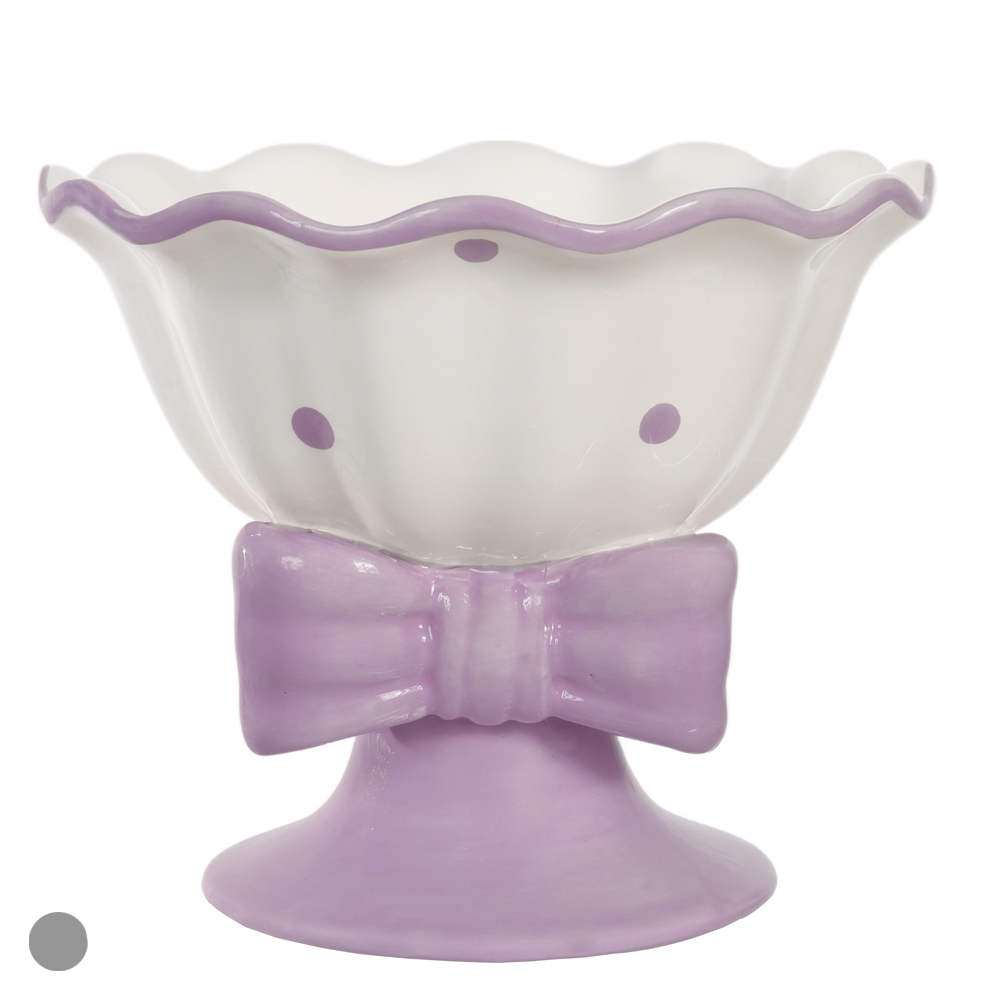 VASO DECORATIVO (LILAS) 12,8cm 15,5D