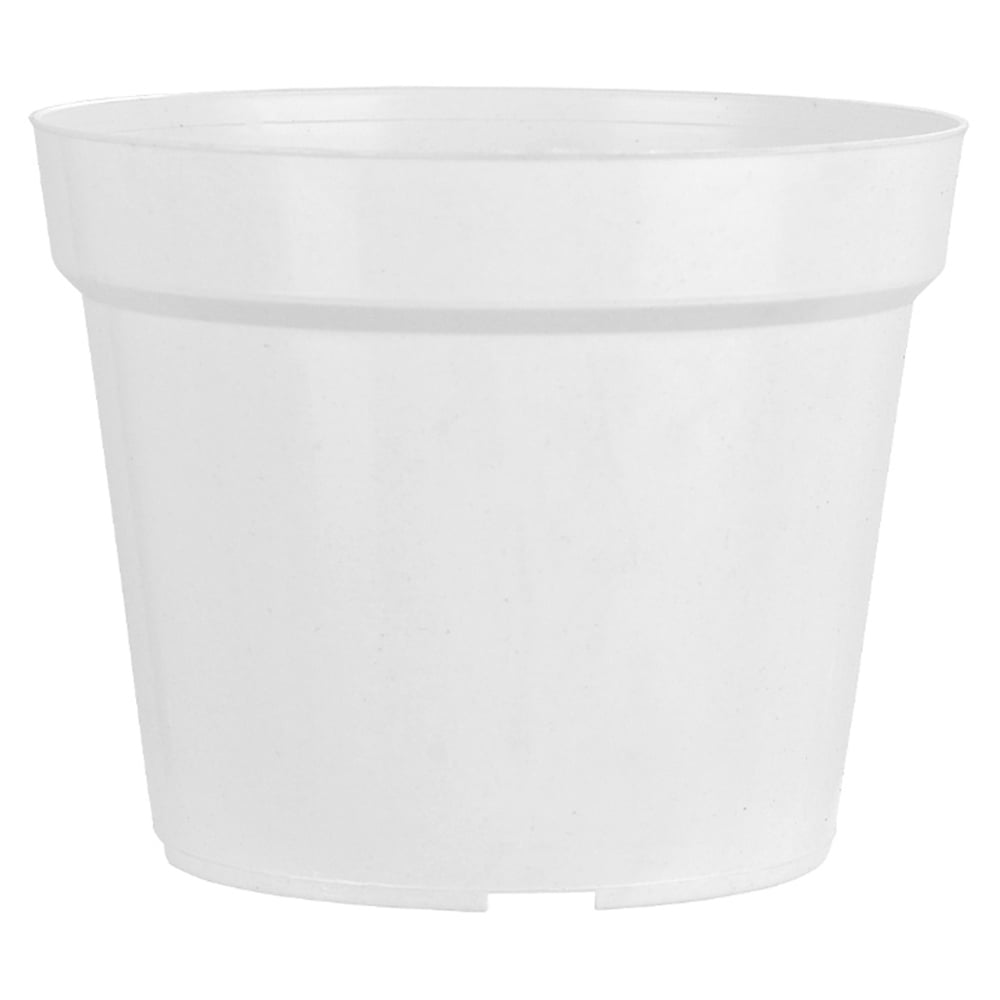 VASO PLASTICO (BRANCO) 8X10CM