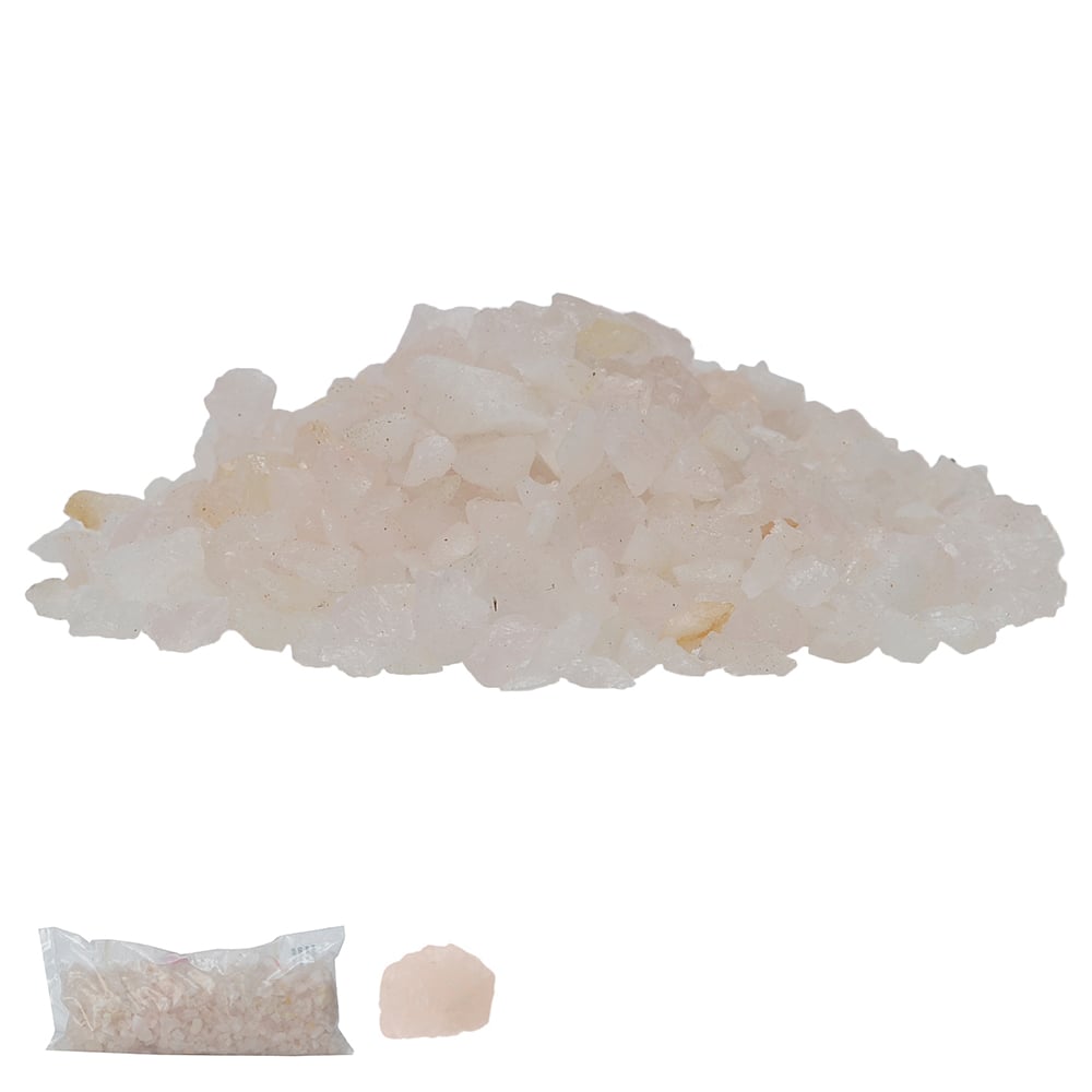 CASCALHO CRISTAL ROSA C/1KG (NATURAL)