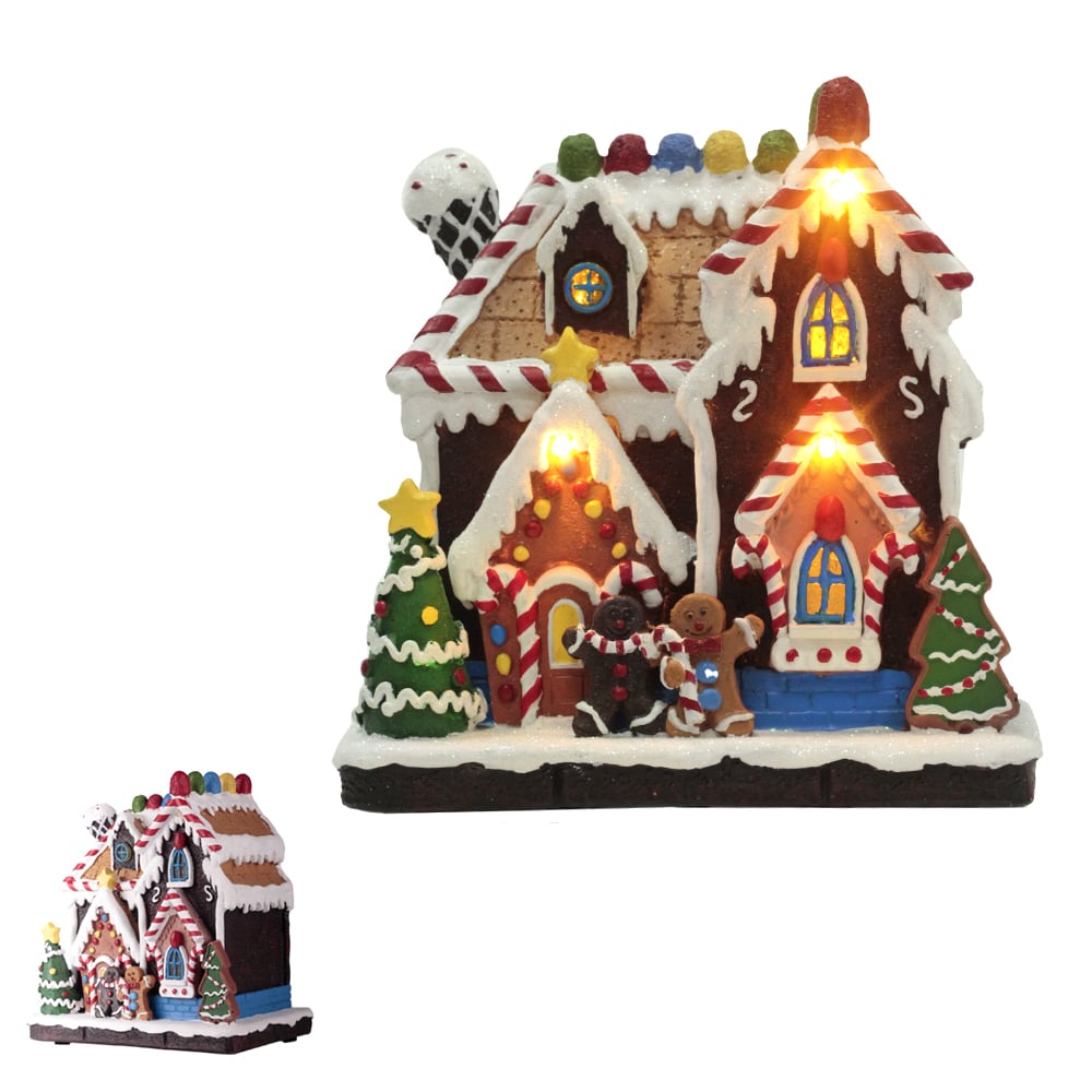 LOJA NATAL SORVETERIA (COLORIDO) 18,5X17,5X10,5CM