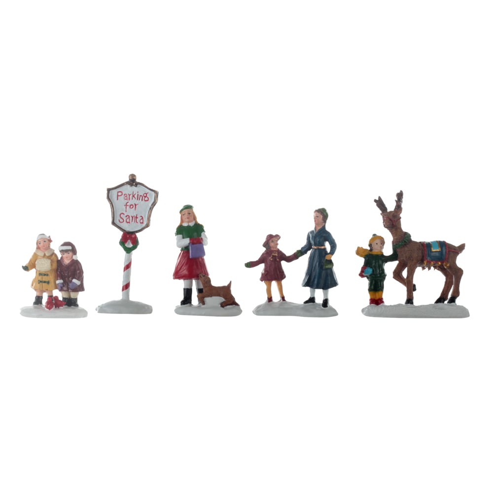 FIGURAS NATAL C/5 UND (COLORIDO) 8X4CM