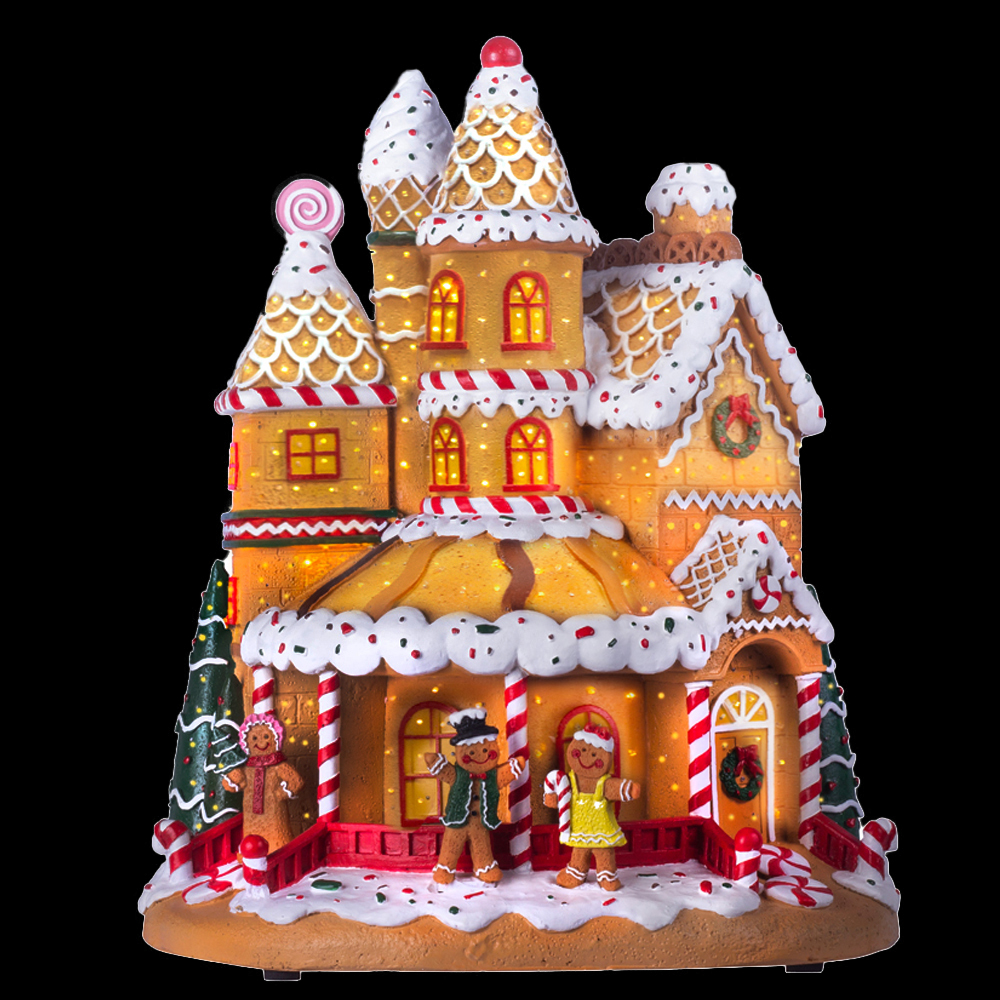 LOJA NATAL DOCES GINGER C/MOVIMENTO (COLORIDO) 38X33CM