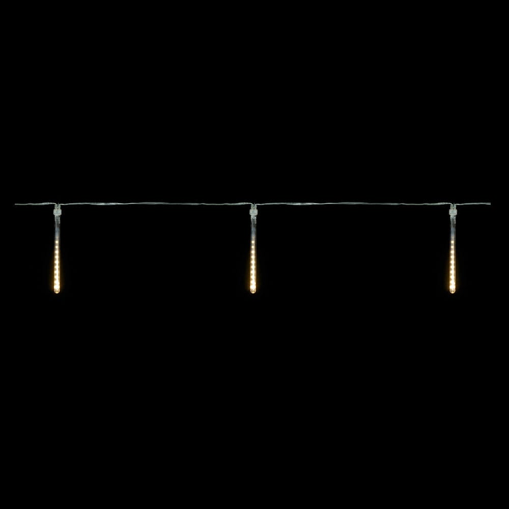 LUZ DECOR C/15 TUBOS 127V (BRANCO QUENTE) 6m