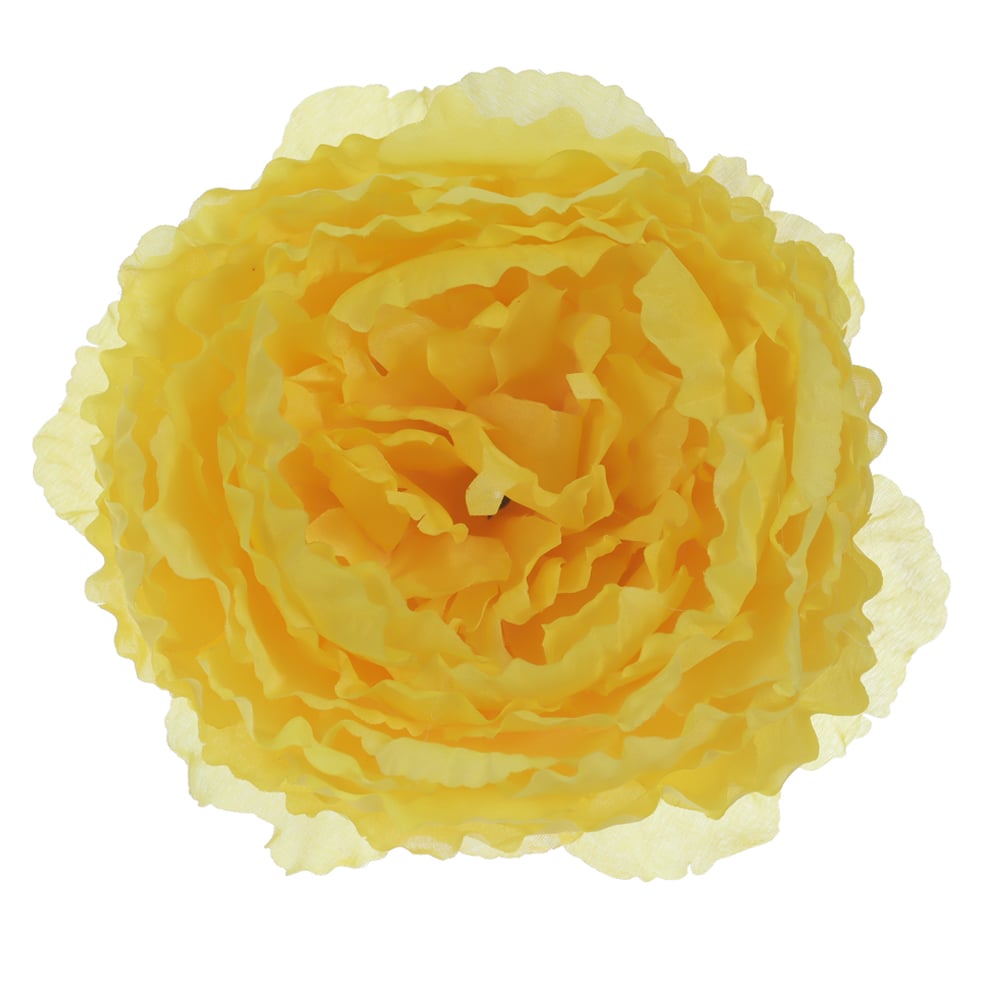 B.PEONIA CABECA (AMARELO) 18cm