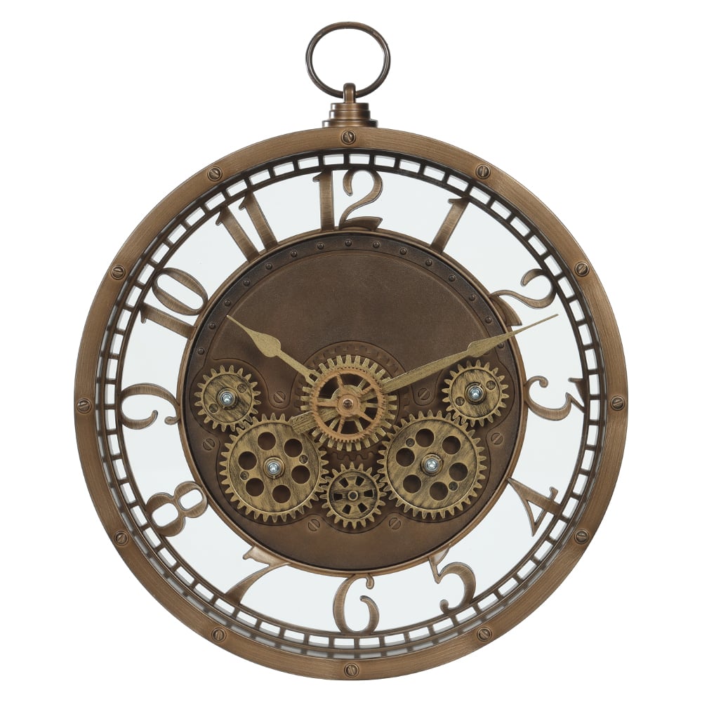 RELOGIO  NATAL 26,8X4,8X26,8cm (DOURADO)