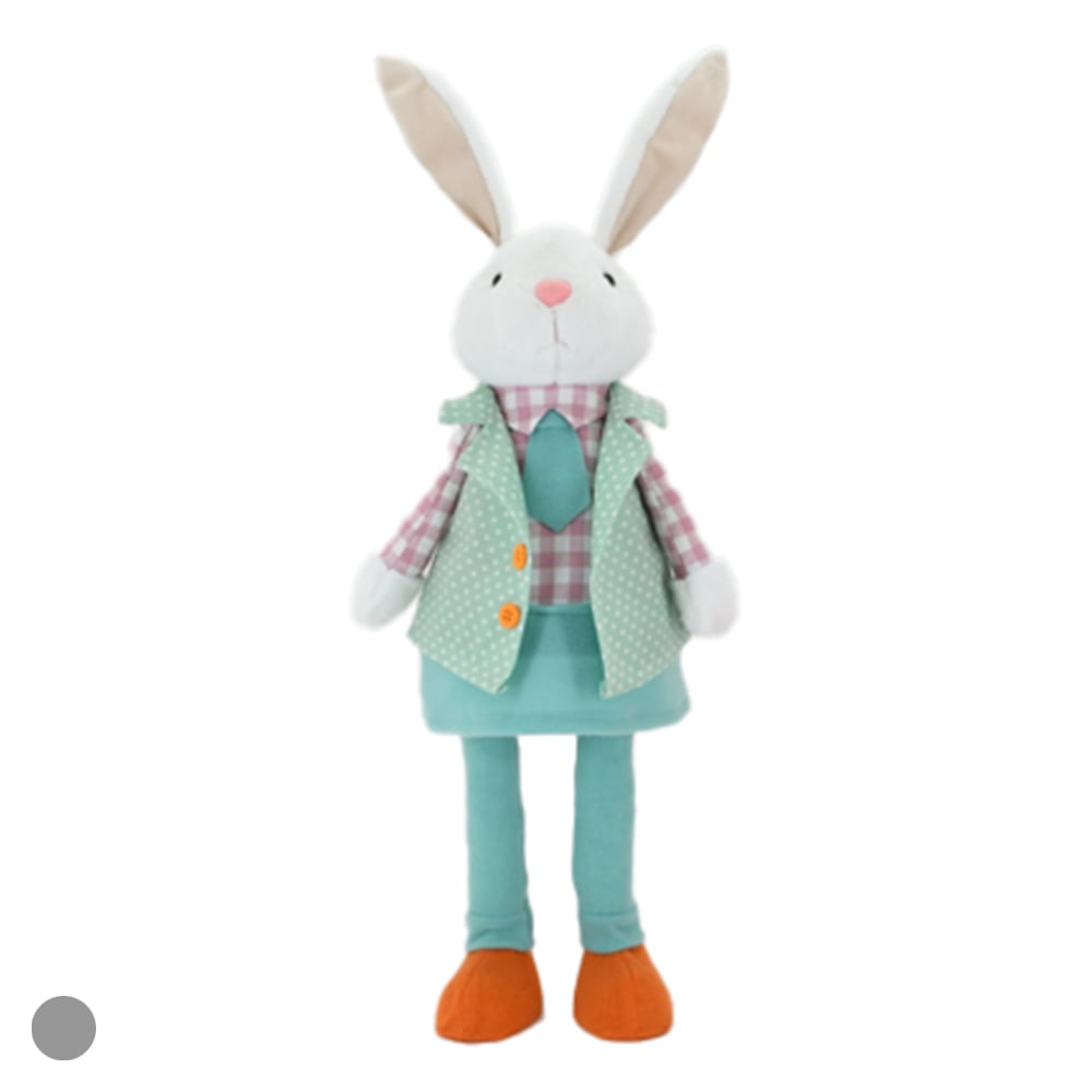 COELHO DECORATIVO (AZUL) 75cm