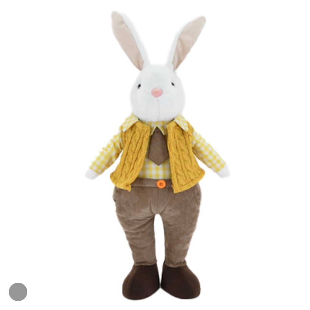 COELHO DECORATIVO (AMARELO) 60cm