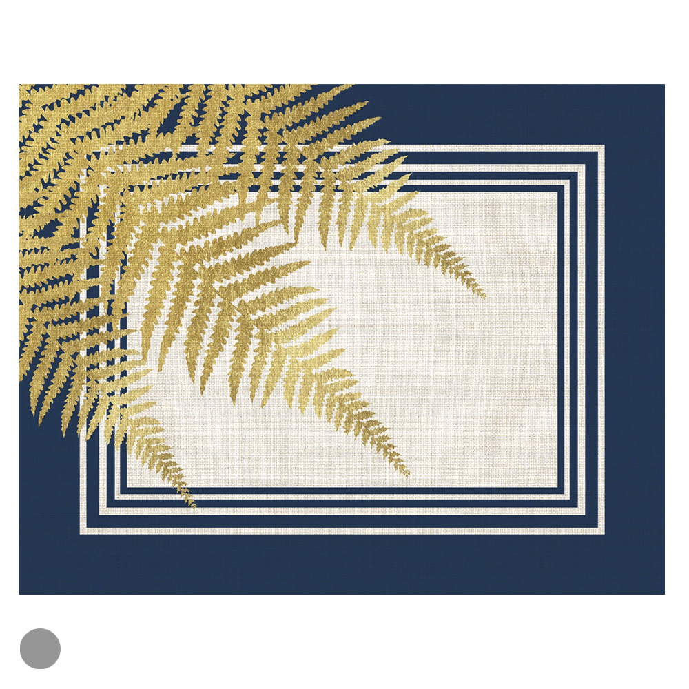 LUGAR AMERICANO NATAL PALMEIRA (AZUL) 45X35CM