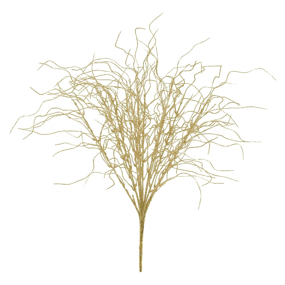 C.GRASS NATAL C/GLITTER X12 (DOURADO) 50cm