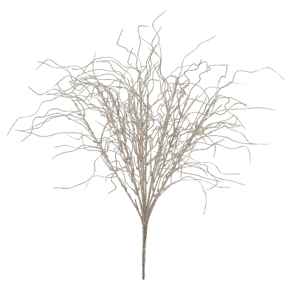 C.GRASS NATAL C/GLITTER X12 (CHAMPANHE) 50cm