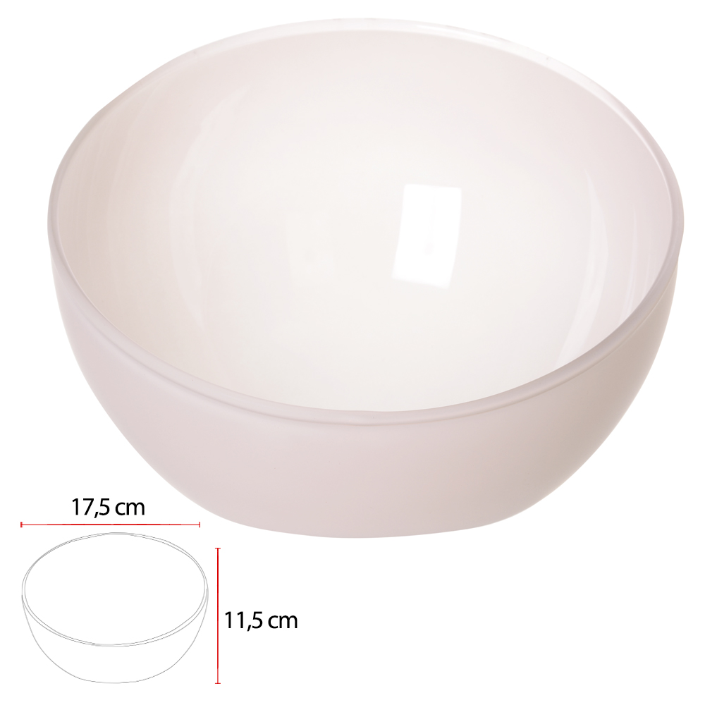 VASO DIAGONAL VIDRO (ROSA) 11,5X17,5CM