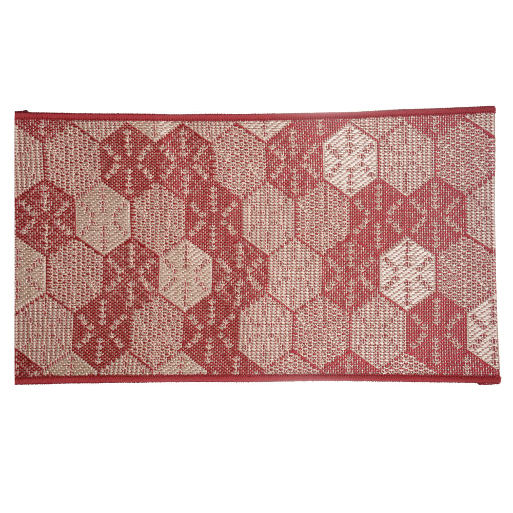 TAPETE SISAL ECO DRIP (VERMELHO) 1,5X2M