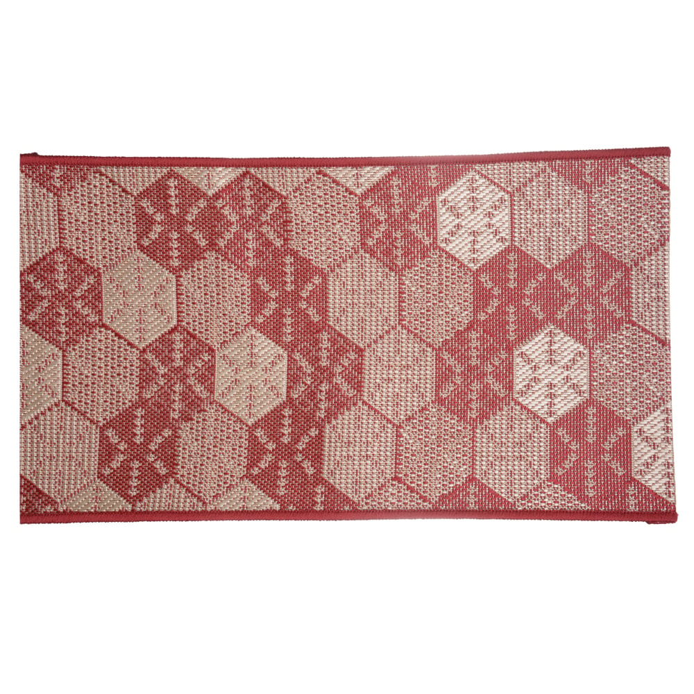 TAPETE SISAL ECO DRIP (VERMELHO) 2X2,5M