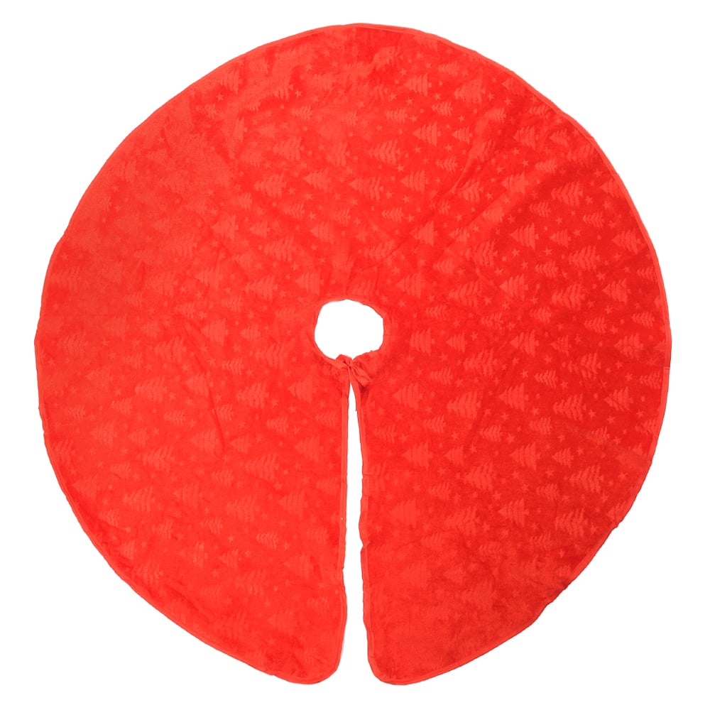 SAIA ARVORE NATAL VELUDO (VERMELHO) 1m