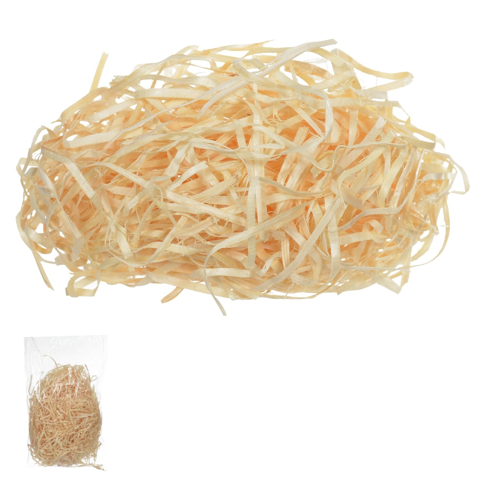 PALHA DE MADEIRA 50G (NATURAL)