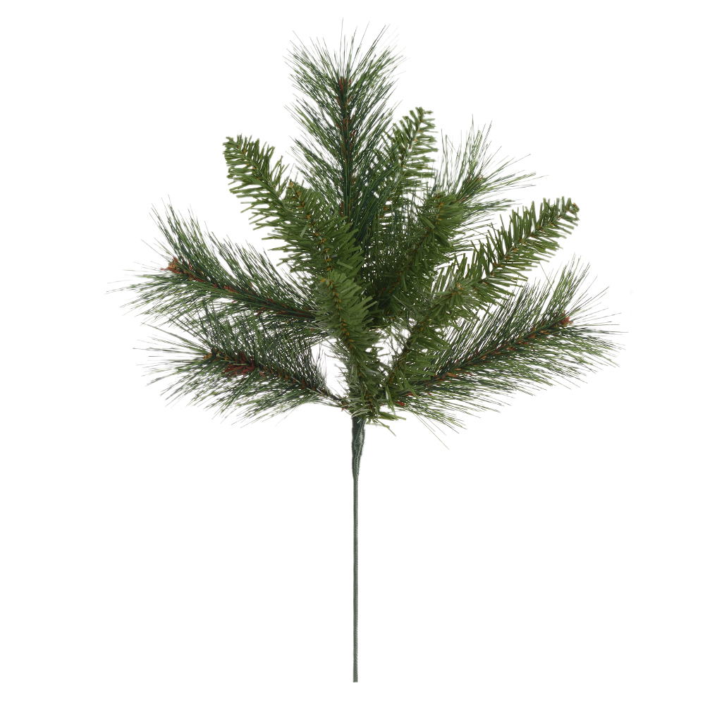 GALHO NATAL ARAMADO C/TIPS (VERDE) 50X25cm