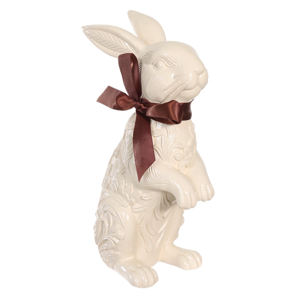 COELHO DECORATIVO (OFF WHITE) 24X9cm