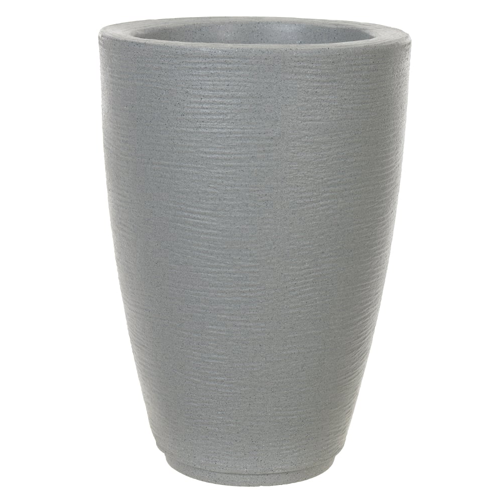 VASO POLIPROPILENO VENEZA (GRANITO) 39X19CM
