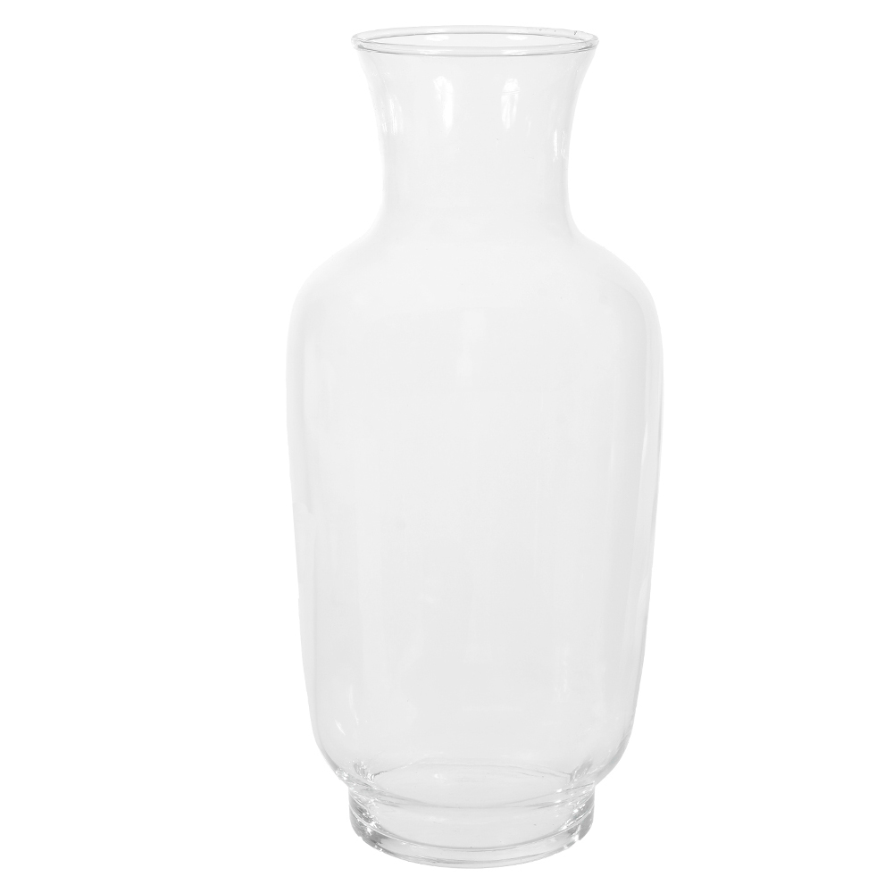 VASO VIDRO ATENAS (TRANSPARENTE) 30X8,5CM