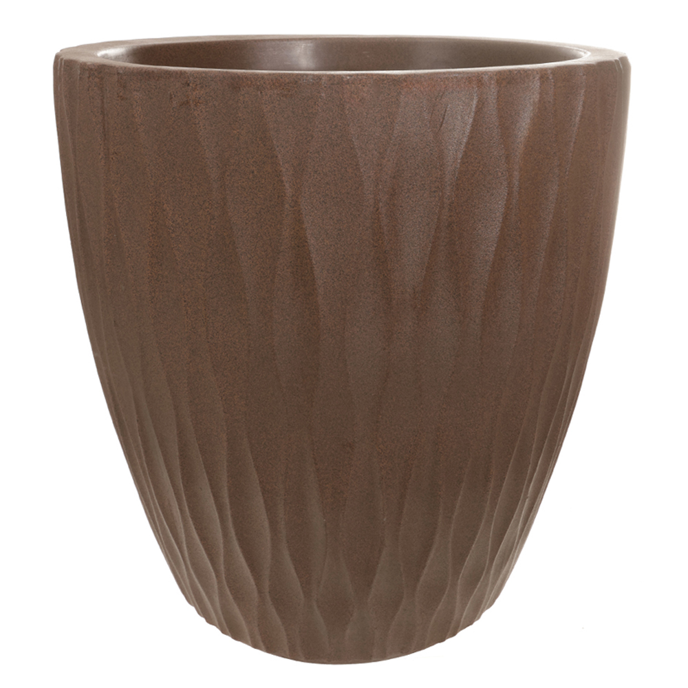 VASO POLIPROPILENO MONS (TABACO) 65X62CM