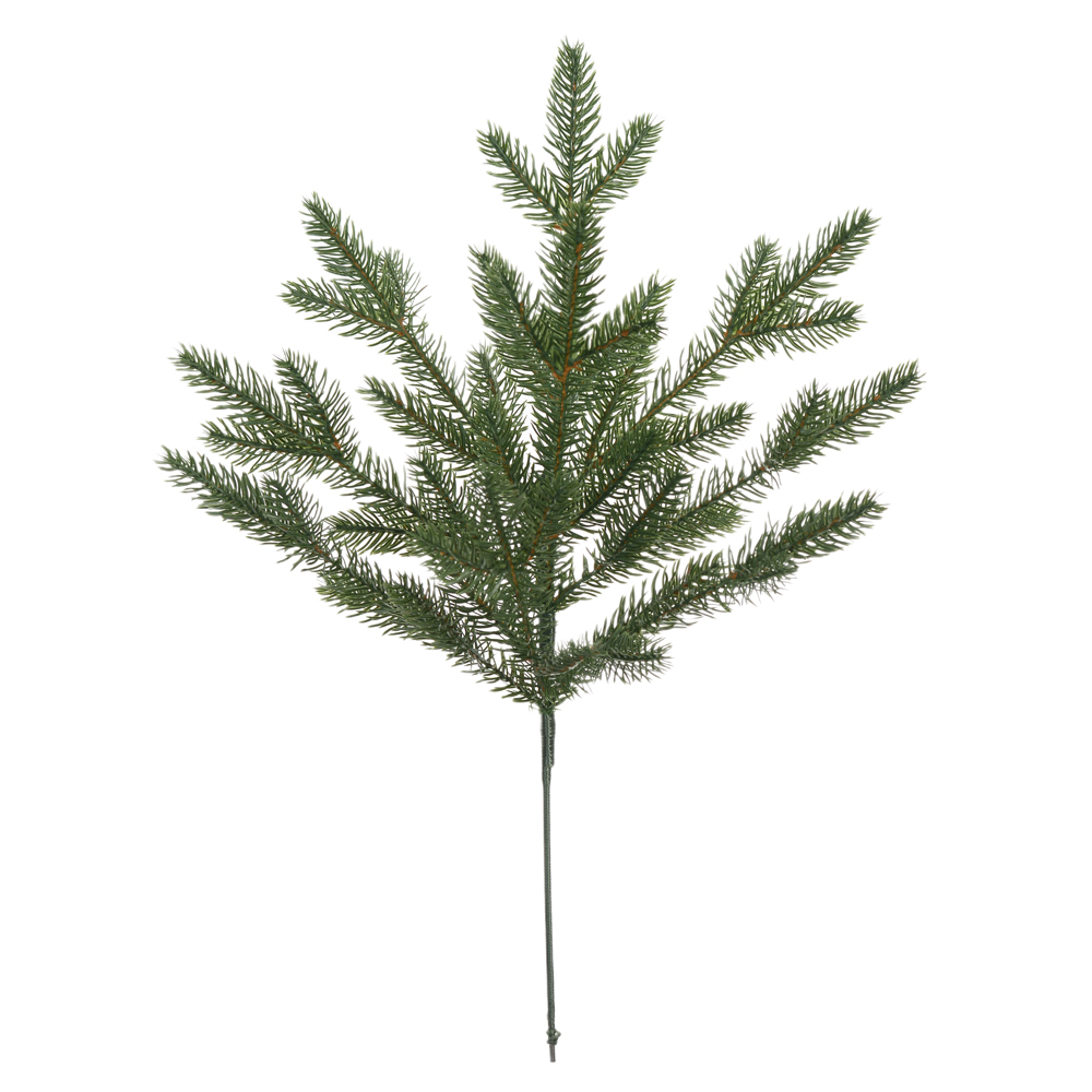 GALHO NATAL ARAMADO C/TIPS (VERDE) 50X25cm