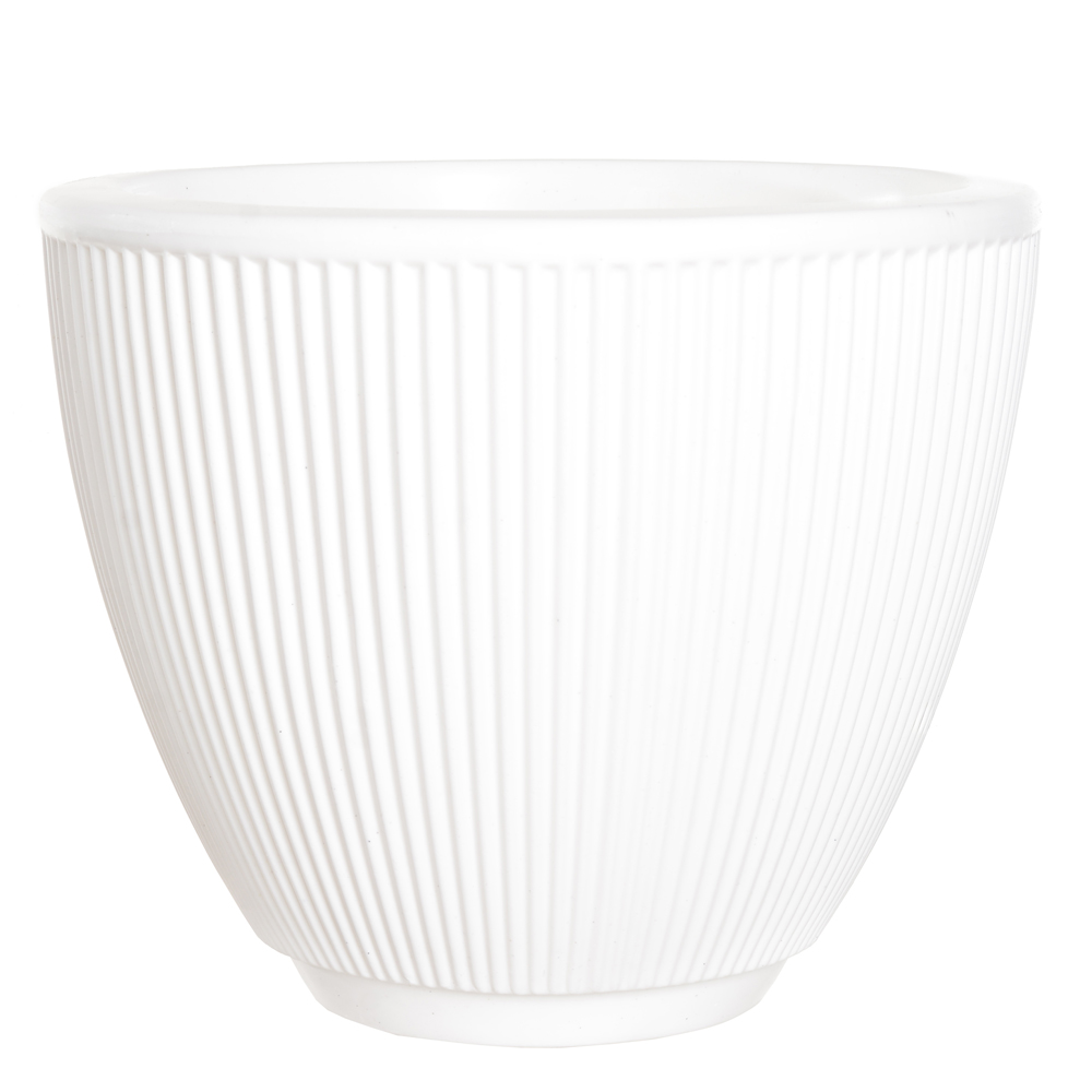 VASO POLIPROPILENO TERRASSA (BRANCO) 26X31CM