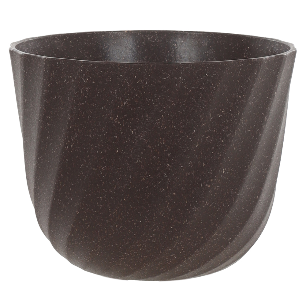 VASO MOOV PLASTICO (IMBUIA) 14,2X14,2CM