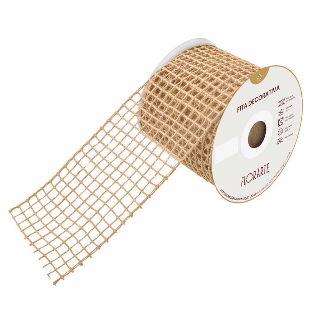 FITA PREMIUM TELA (BEGE) 10cmX5m