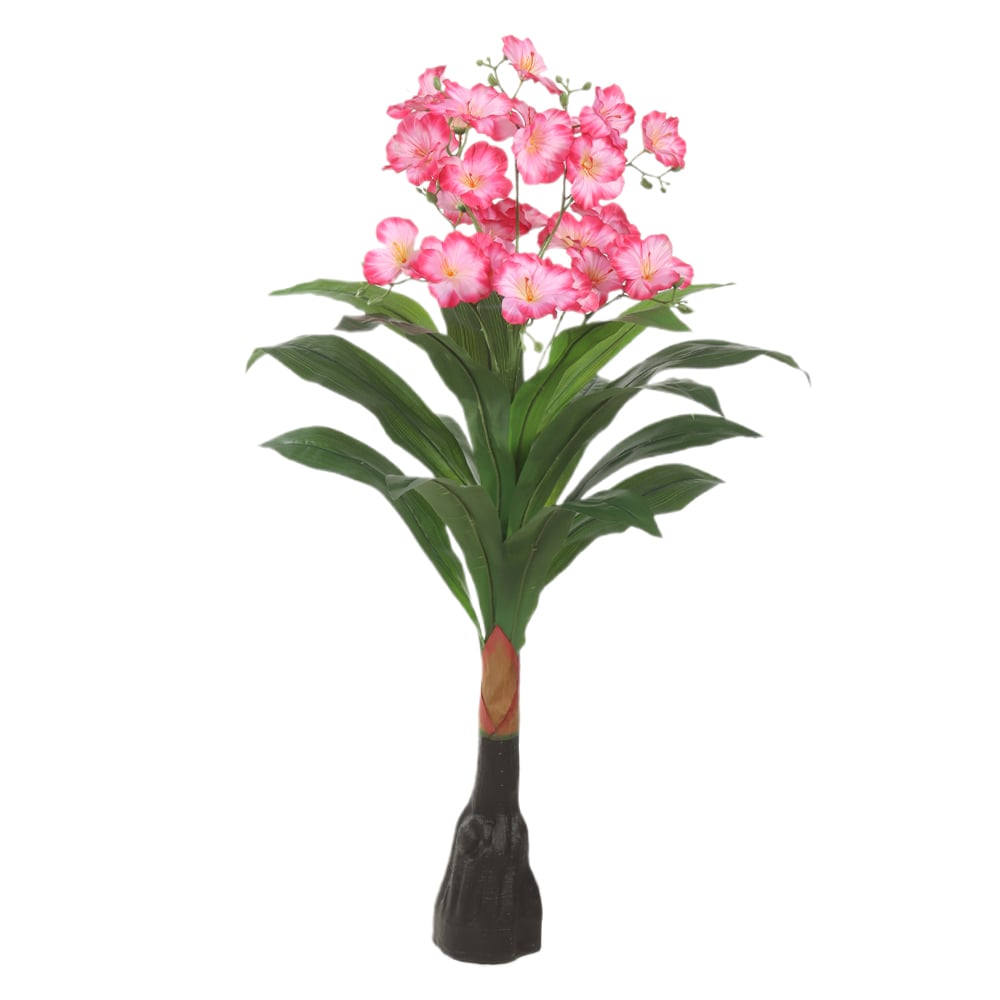 A.FLOR REAL TOQUE X11 (ROSA) 90cm