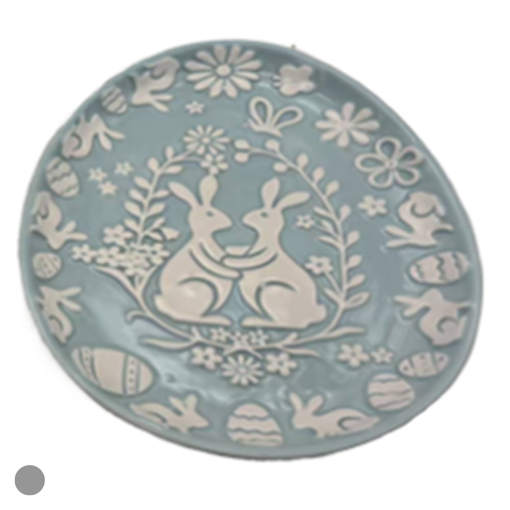 OVO DECORATIVO PAREDE (AZUL) 22cm