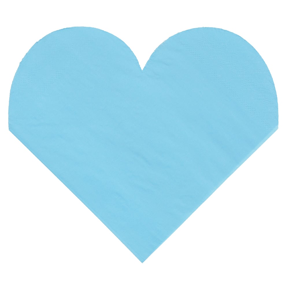 GUARDANAPO PAPEL C/20 UND (AZUL CLARO) 33X33cm