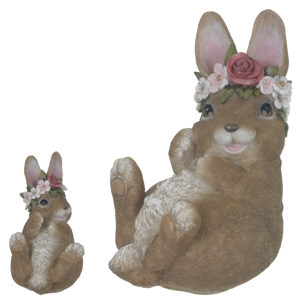 RESINA DECORATIVA (MARROM ROSA) 18,2cm
