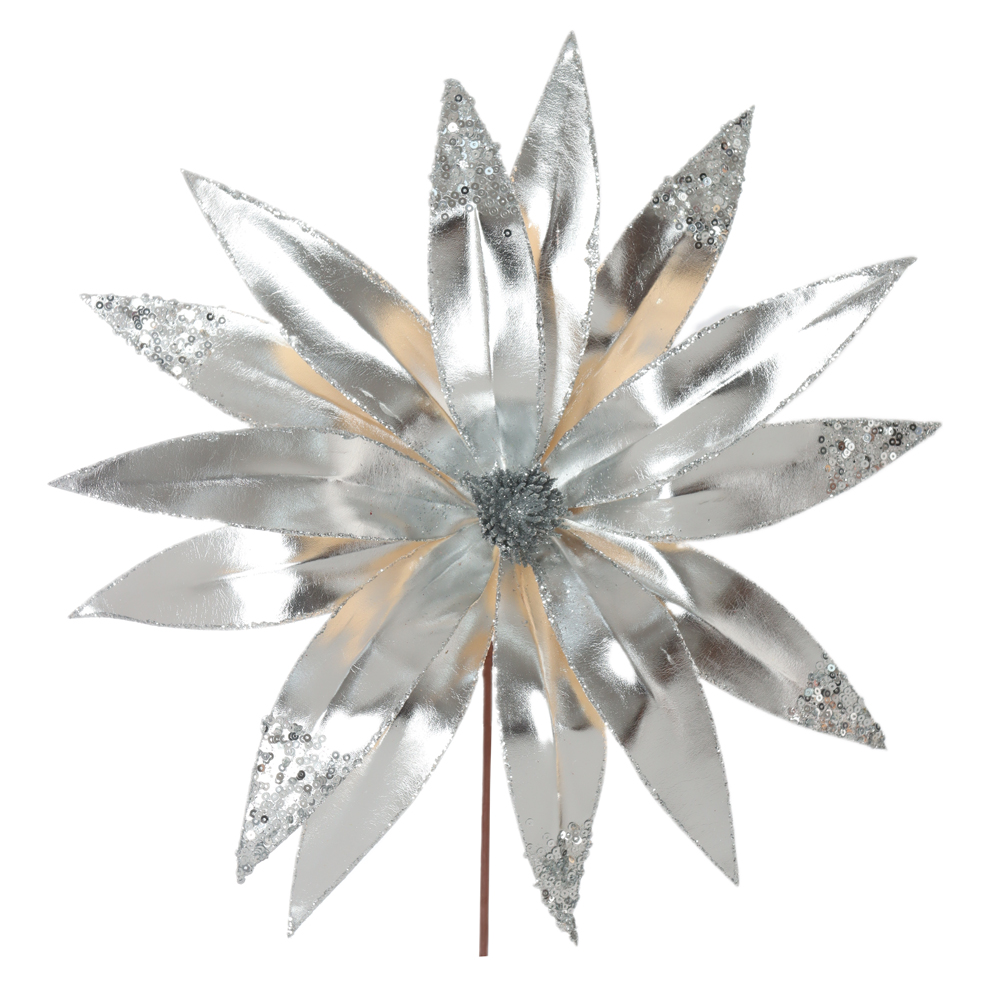 H.BICO DE PAPAGAIO NATAL (PRATA) 25cm 35d 14P