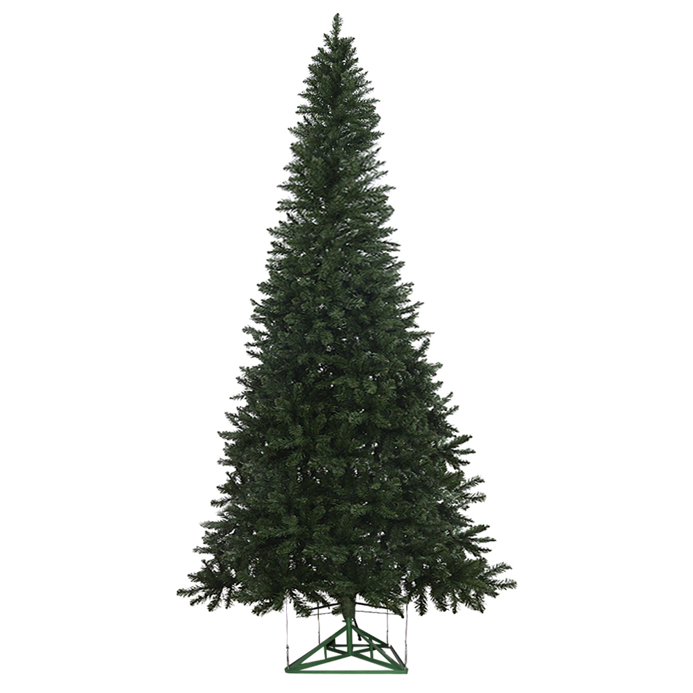 A.ARVORE NATAL EMPIRE 6500 TIPS C/BASE METAL (VERDE) 5m