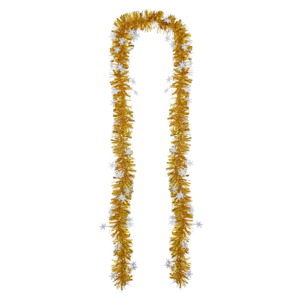 FESTAO DECORADO C/5 FITAS (DOURADO) 2mX8cm