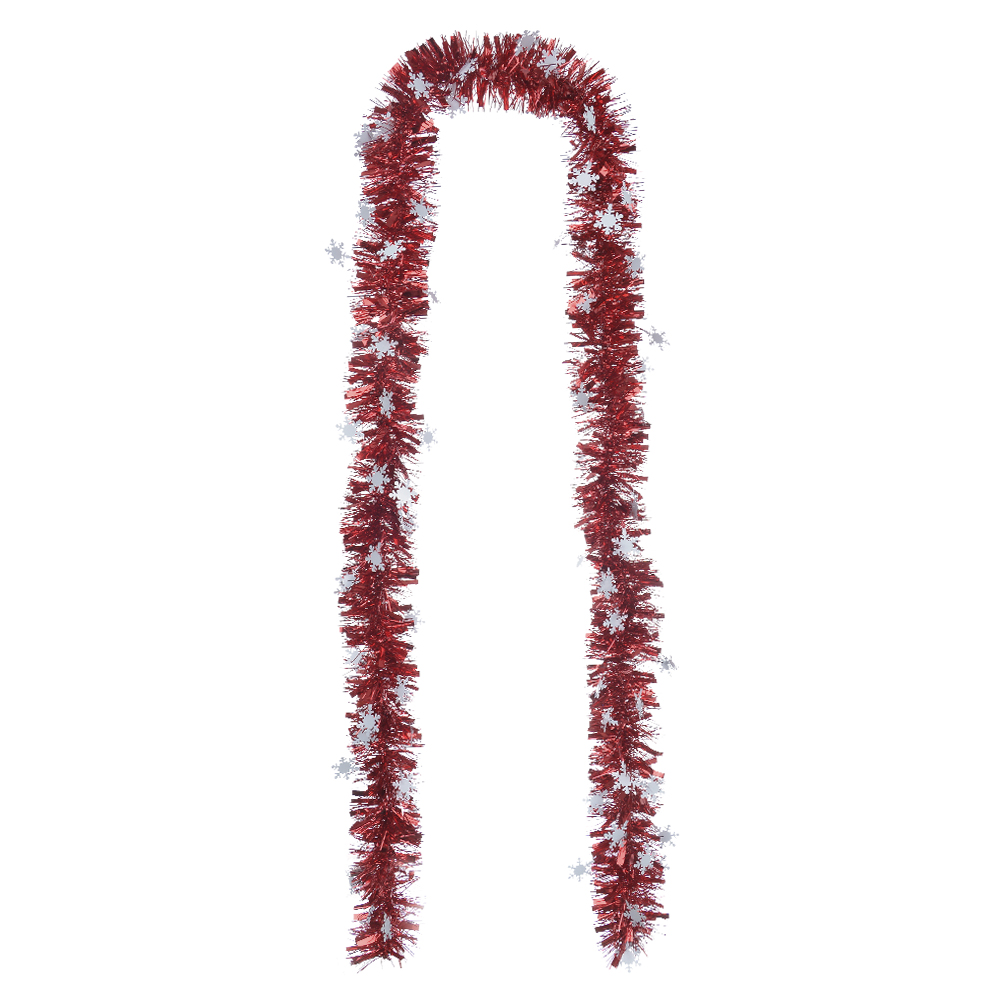 FESTAO DECORADO C/5 FITAS (VERMELHO) 2mX8cm