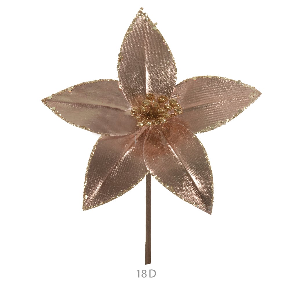 H.BICO PAPAGAIO METALIZADO C/GLITTER (NUDE GLITTER NUDE) 23cm 18d 5P