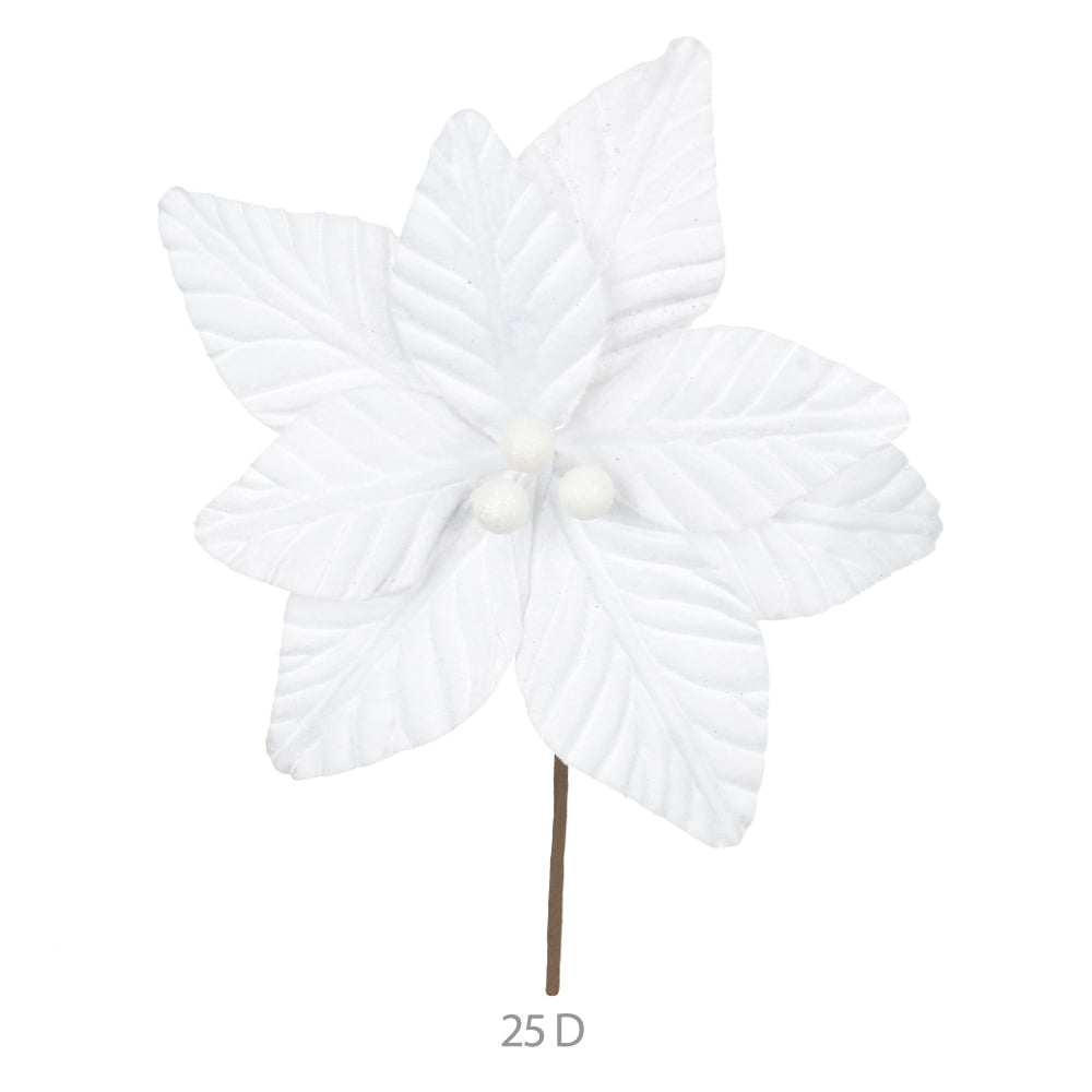 H.BICO PAPAGAIO AVELUDADO (BRANCO) 24cm