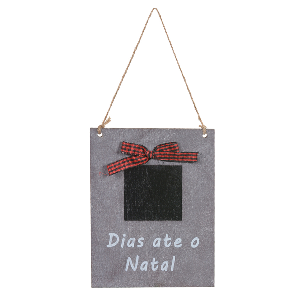 NATAL QUADRO DECORATIVO CONTAGEM NATAL (COLORIDO) 15X12cm