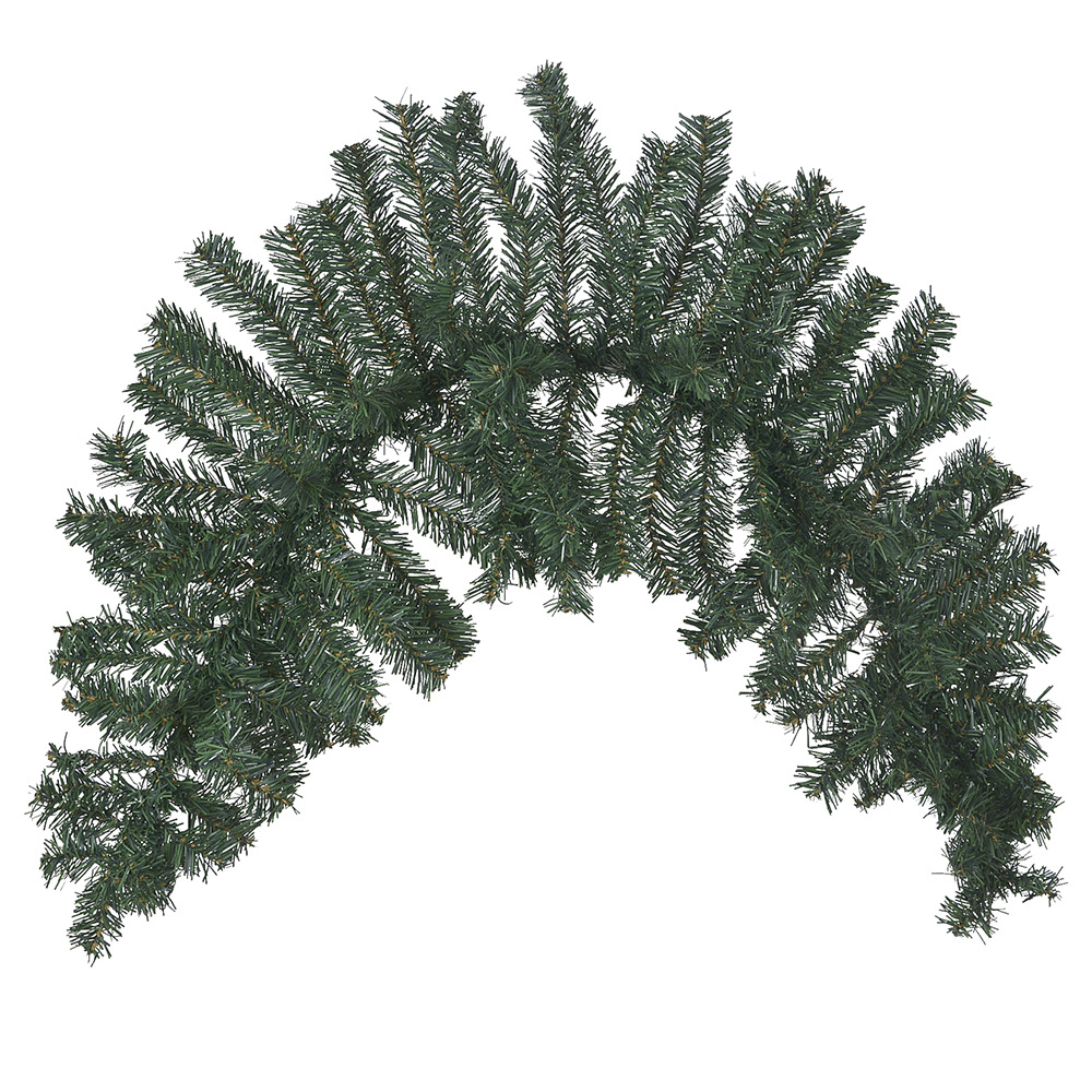 MEIA GUIRLANDA NATAL C/120 TIPS (VERDE) 1,2m