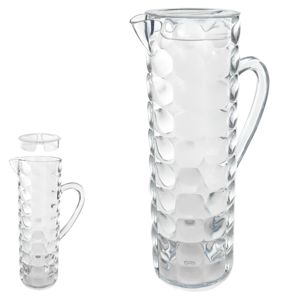 JARRA ACRILICO 1500ml 29X9,5X15cm ICE (TRANSPARENTE)